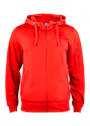 Clique Basic Active 021014 Hoodie FZ Regular Fit miniatuur