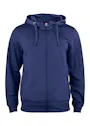 Clique Basic Active 021014 Hoodie FZ Regular Fit miniatuur