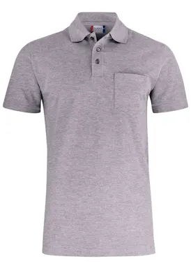 Clique Basic 028255 Poloshirt Borstzak Regular Fit