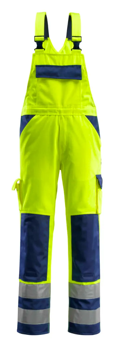 High Vis Geel/Marineblauw