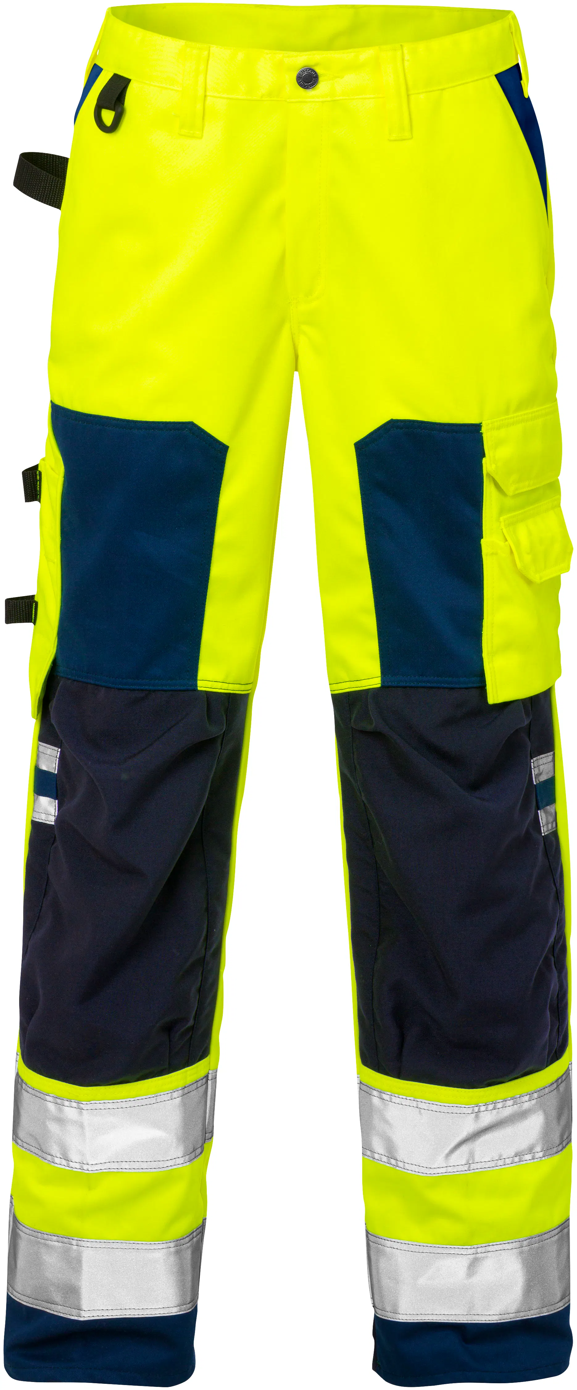 171-Hi-Vis Geel/Marineblauw