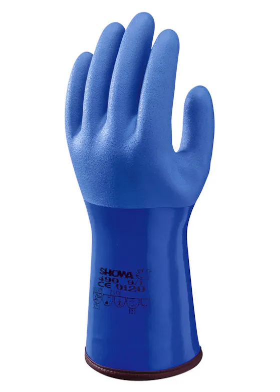 Showa 490 Winterhandschoen PVC