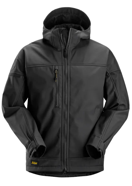 Snickers Workwear Softshell Stretch Jack met Capuchon 1226