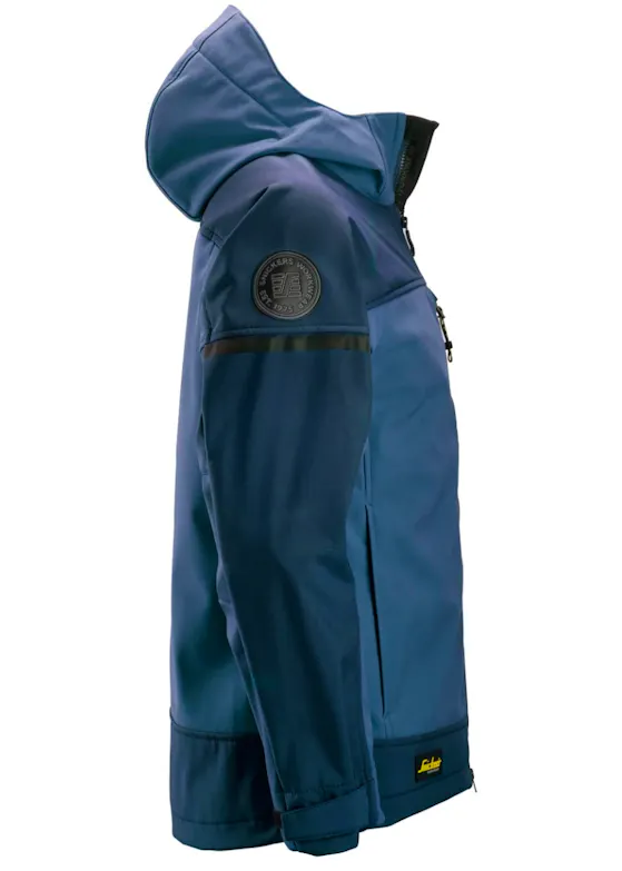 Snickers Workwear Softshell Stretch Jack met Capuchon 1226