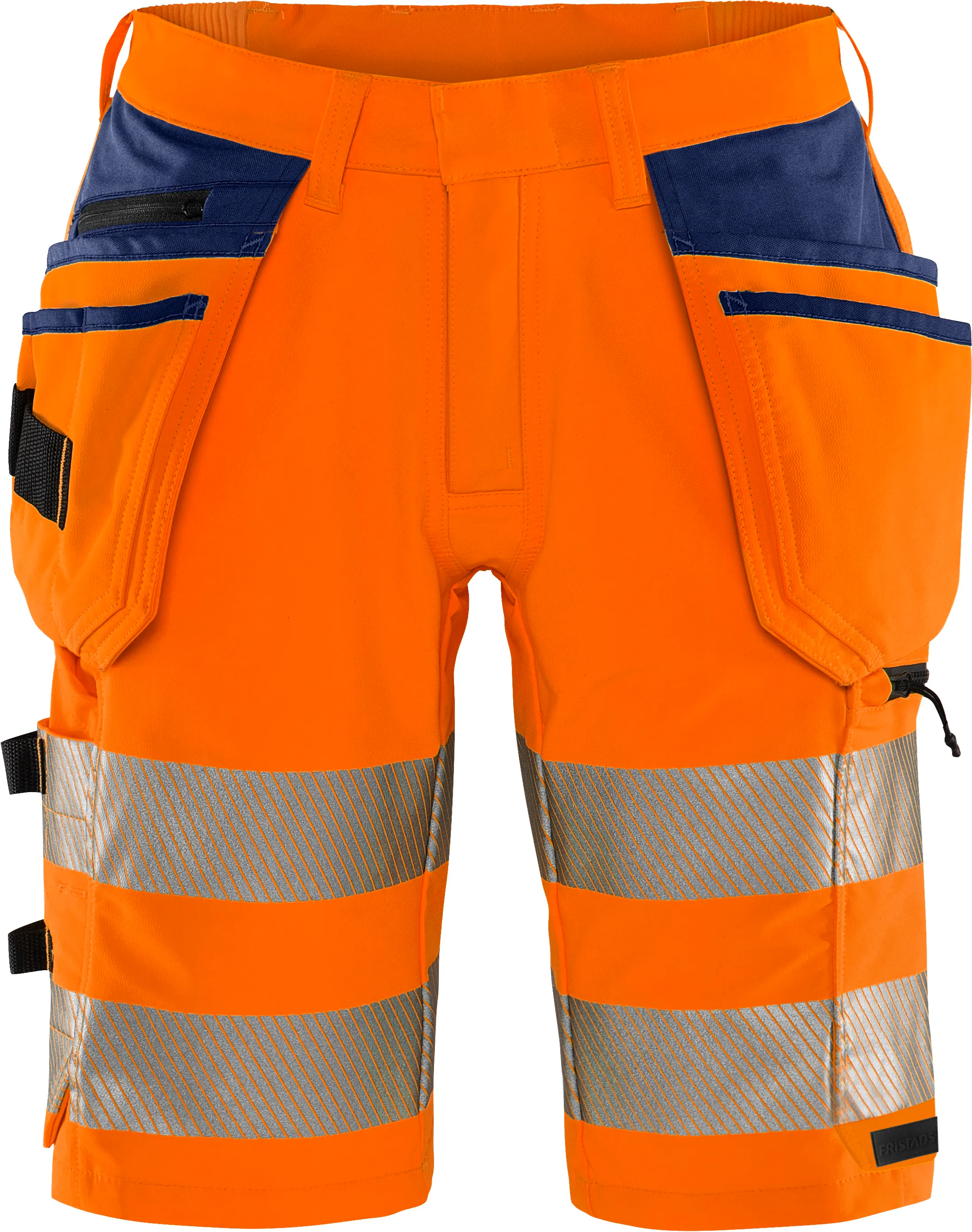 271-Hi-Vis Oranje/Marineblauw
