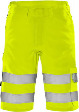 Fristads Trofta High Vis Green korte broek klasse 2 2650 GPLU