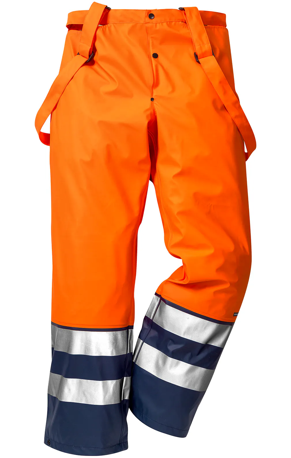 271-Hi-Vis Oranje/Marineblauw