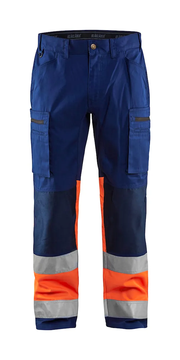 Marineblauw/Oranje