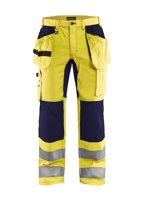 Blåkläder 1552 Werkbroek met Stretch High Vis