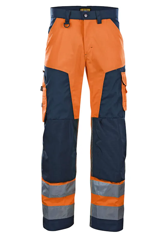 Blåkläder 1566 Werkbroek High Vis zonder spijkerzakken