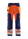 Blåkläder 1568 Werkbroek High Vis miniatuur
