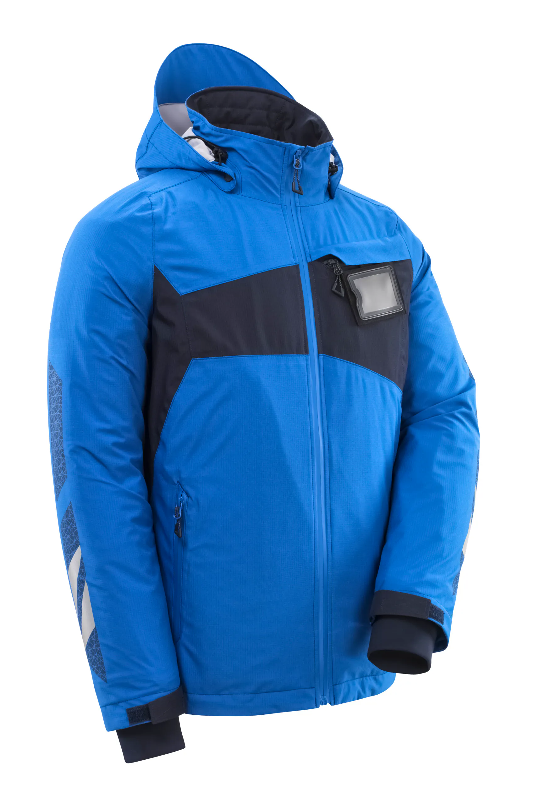 azure blue/dark navy