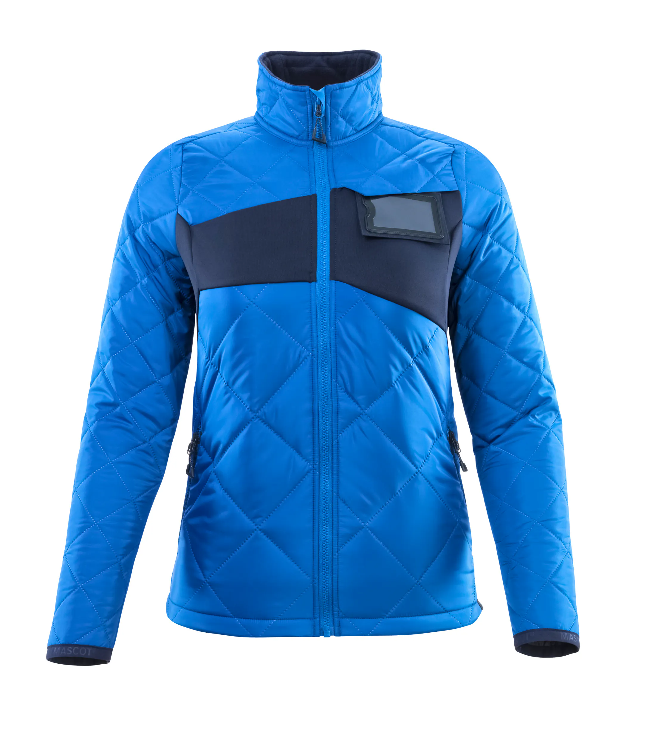 azure blue/dark navy
