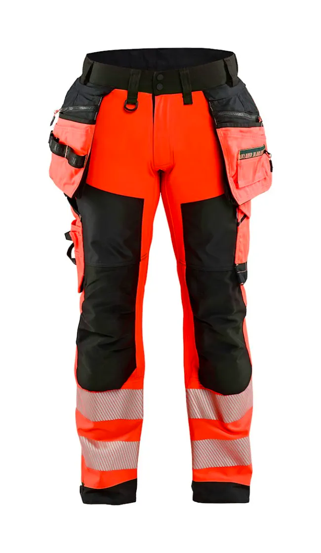 High Vis Rood/Zwart