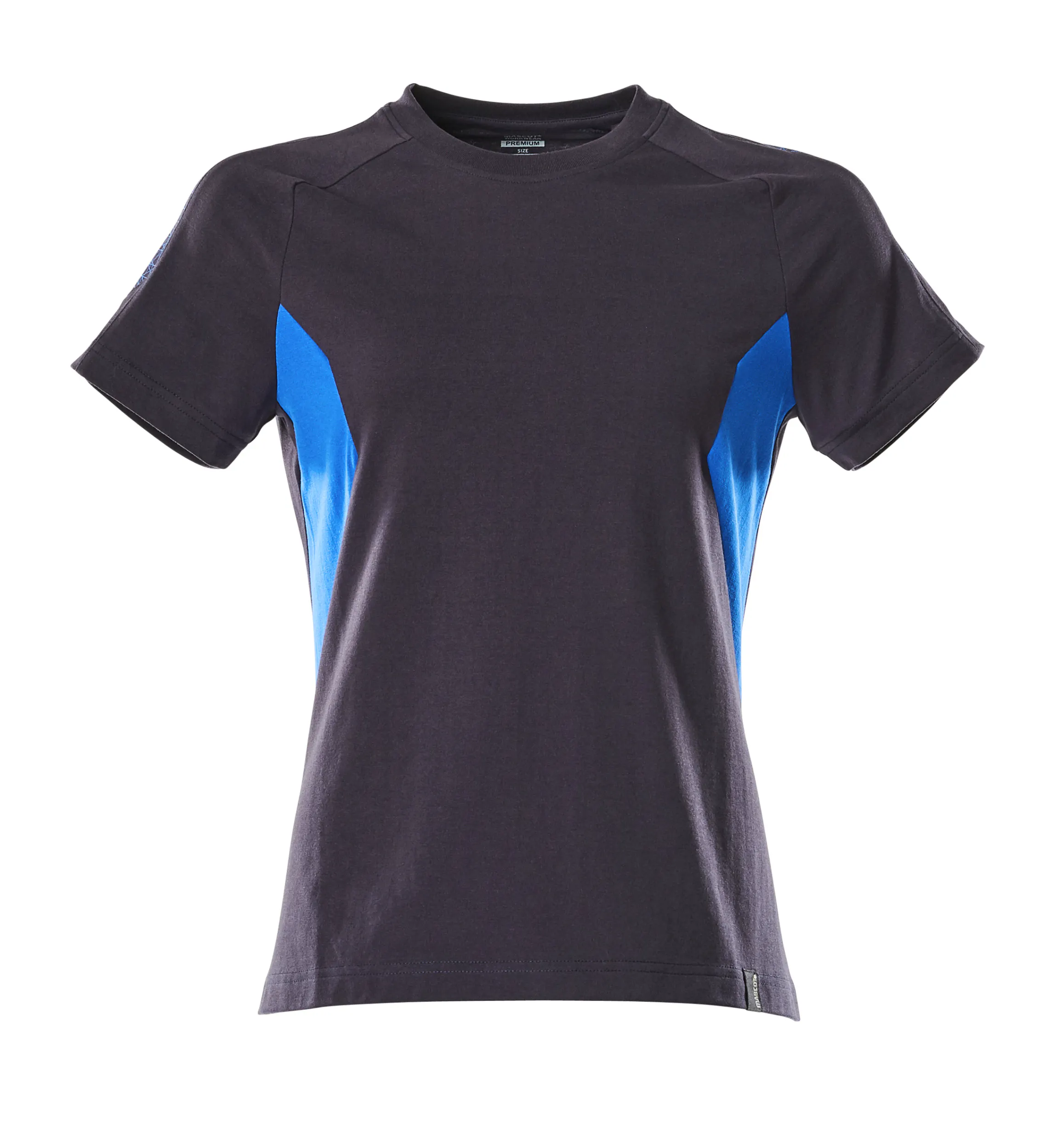 dark navy/azure blue