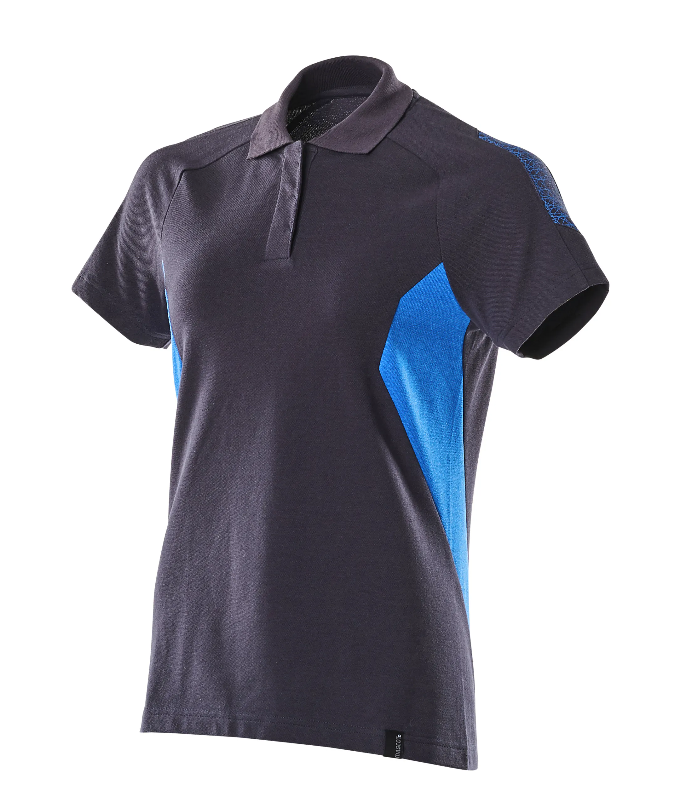 dark navy/azure blue