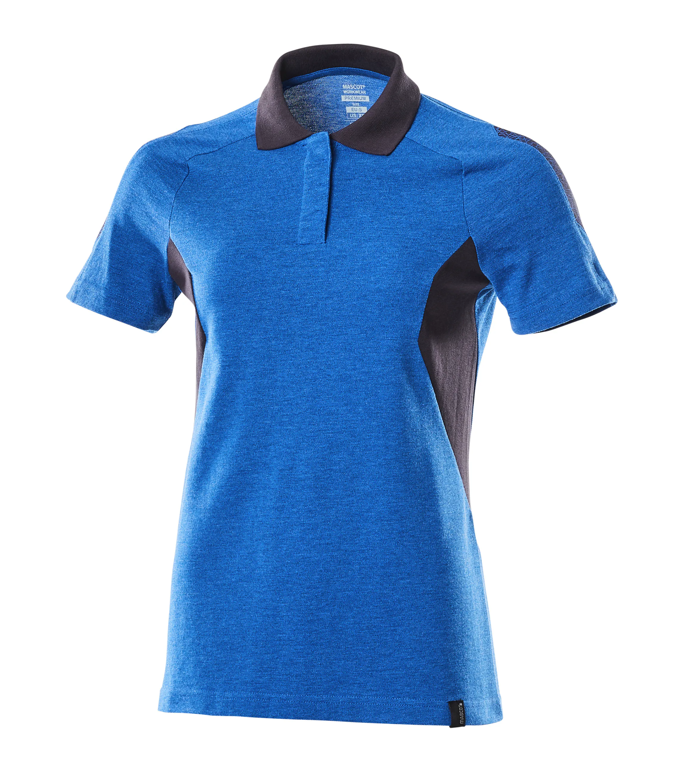 azure blue/dark navy