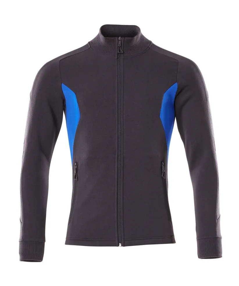 dark navy/azure blue