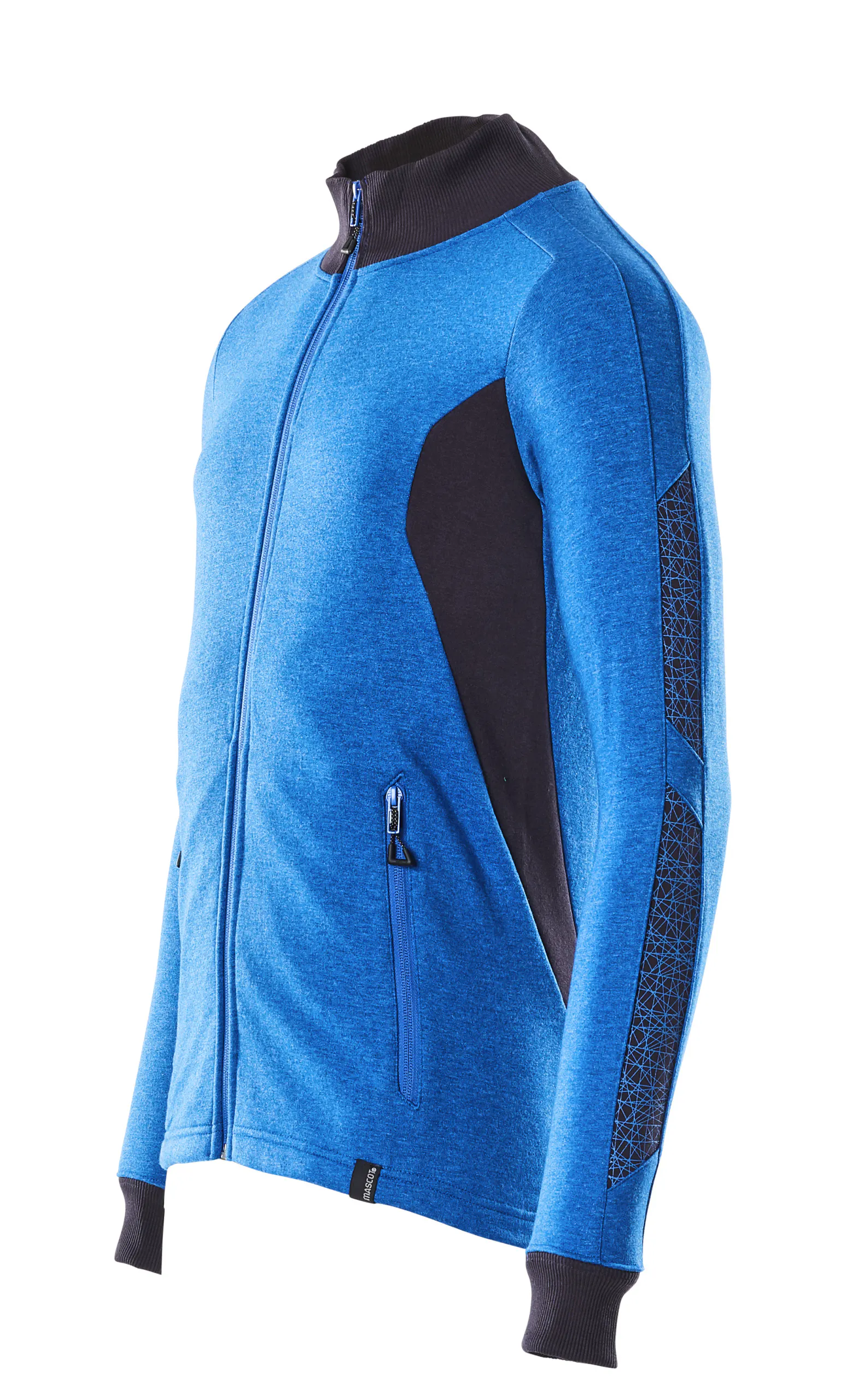 azure blue/dark navy