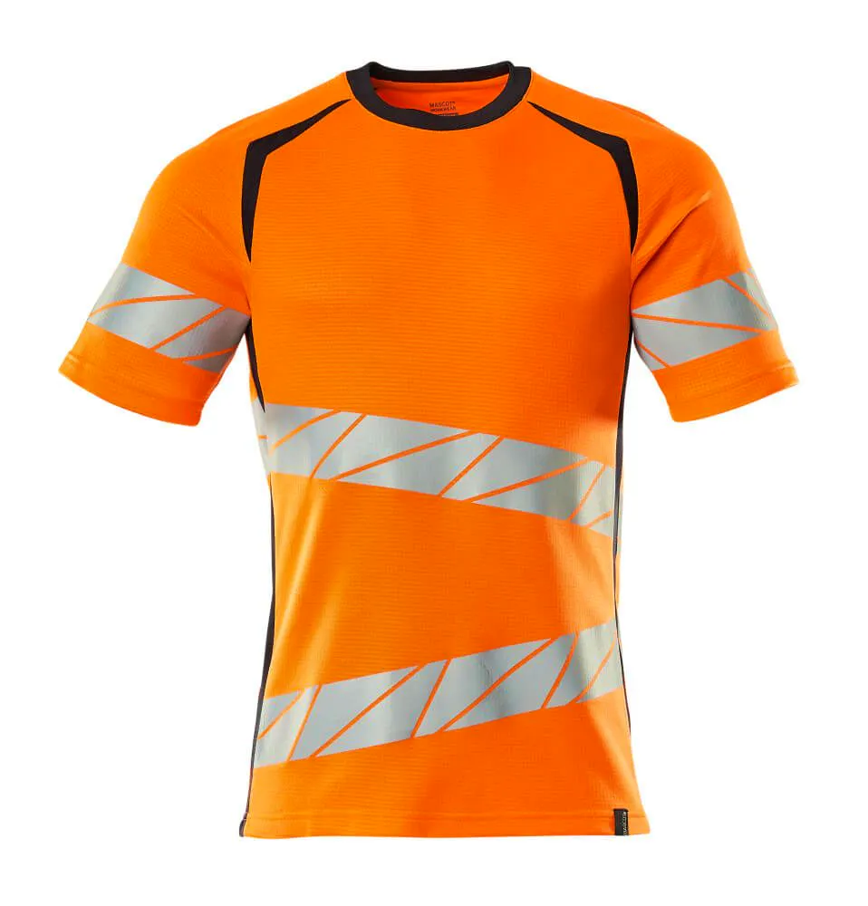 High Vis Oranje/Marineblauw