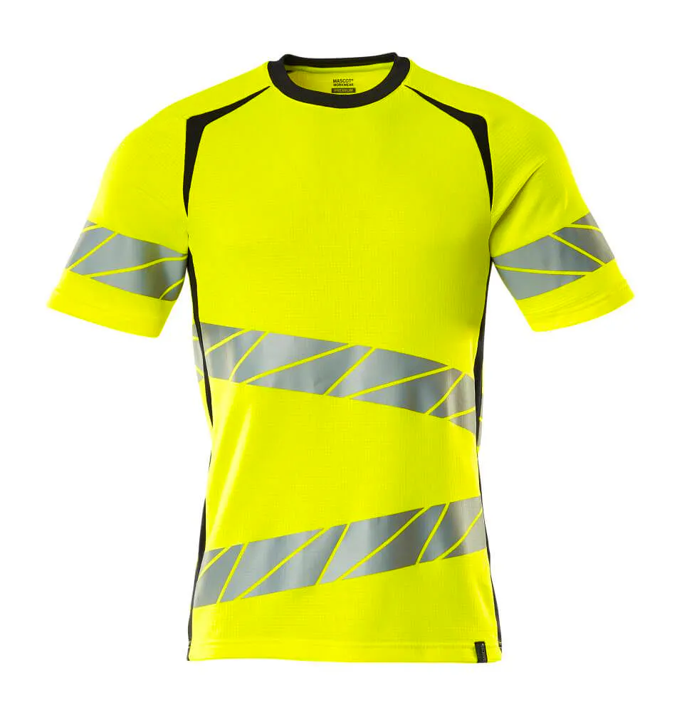High Vis Geel/Marineblauw