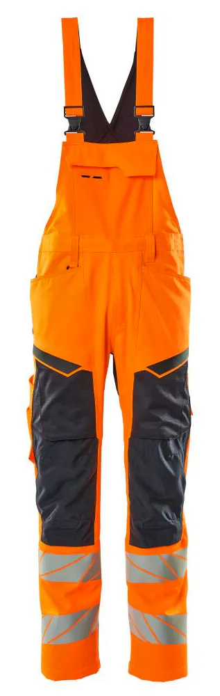 High Vis Oranje/Marineblauw