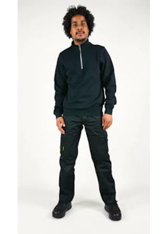 Jobman 5401 Sweatshirt Halfzip Regular Fit Practical