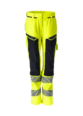 Mascot Accelerate Multisafe Hi-Vis Werkbroek Met Kniezakken Dames 21078-284