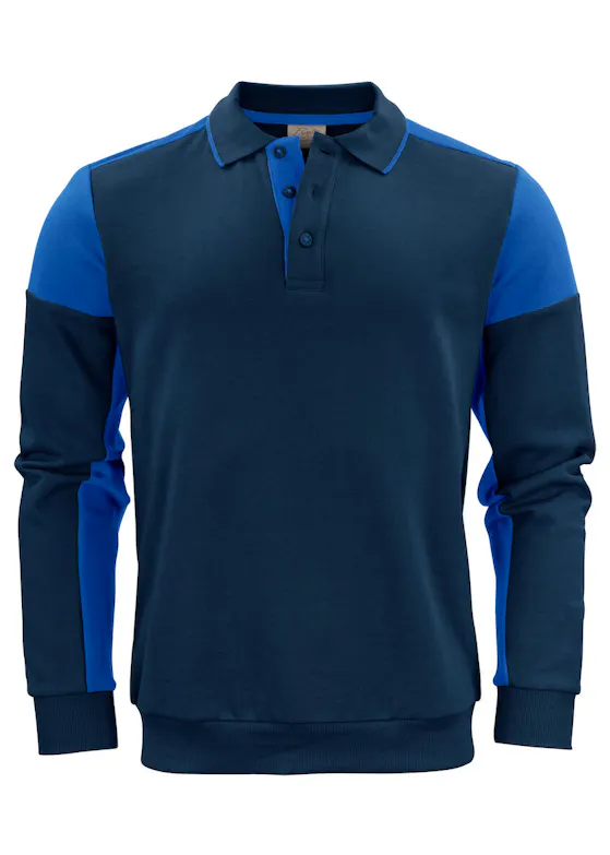 Printer Prime 2262060 Polosweater Bicolor Regular Fit