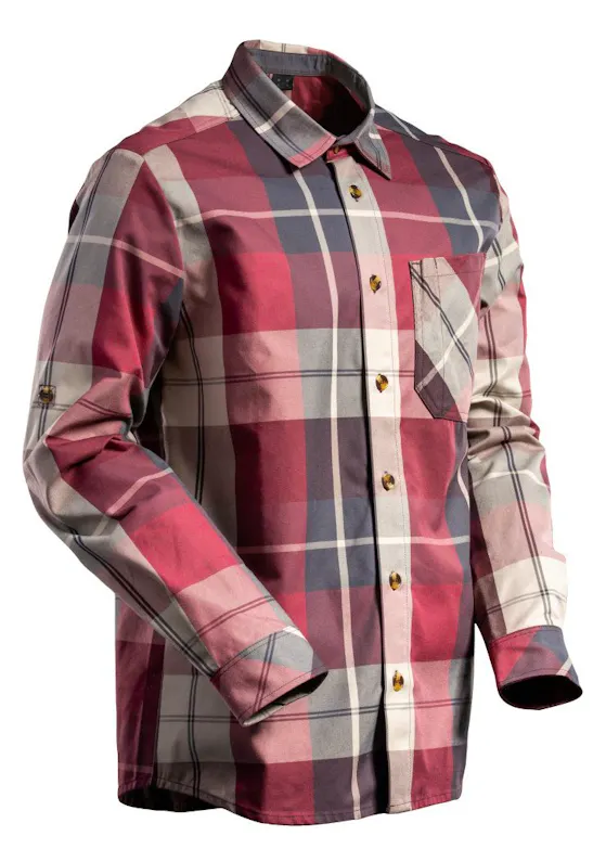 Mascot 22904-446 Flanel Overhemd Geblokt Regular Fit Customized