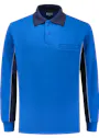 WorkMan Bi-Colour 2401 Polosweater Chestpocket miniatuur