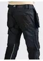 247Jeans Bull Workwear W41 Dark Blue Denim Coated miniatuur