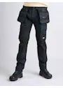 247Jeans Bull Workwear W41 Dark Blue Denim Coated miniatuur