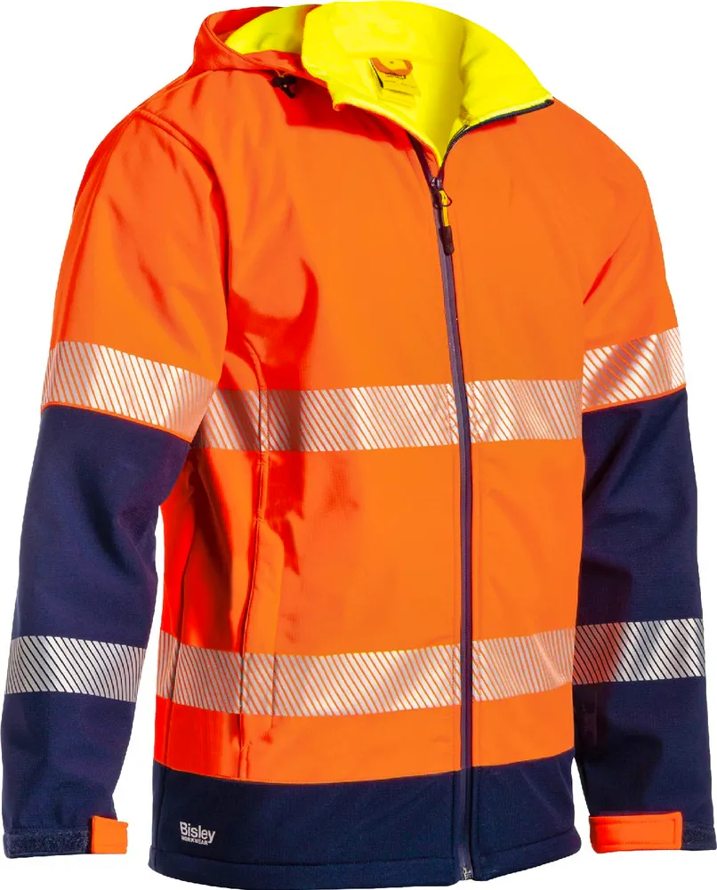 High Vis Oranje/Marineblauw