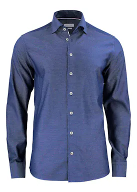 J. Harvest & Frost Purple Bow 49 2904902 Hemd Slim Fit Stretch