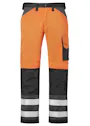 Snickers Workwear High Vis Werkbroek Klasse 2 - 3333 miniatuur