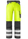 Snickers Workwear High Vis Werkbroek Klasse 2 - 3333 miniatuur