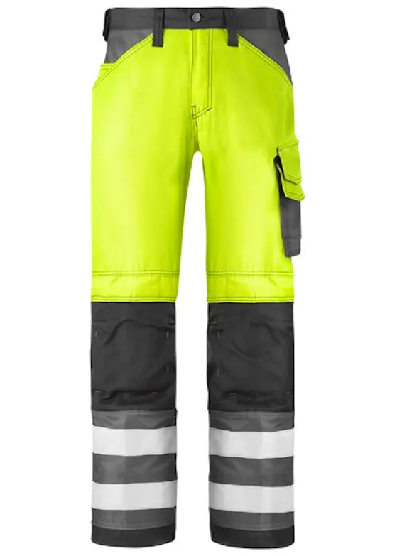 Snickers Workwear High Vis Werkbroek Klasse 2 - 3333