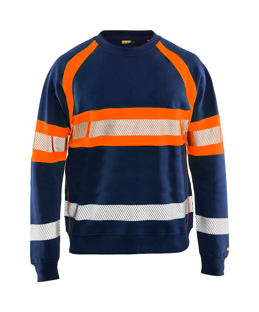 Marineblauw/Oranje