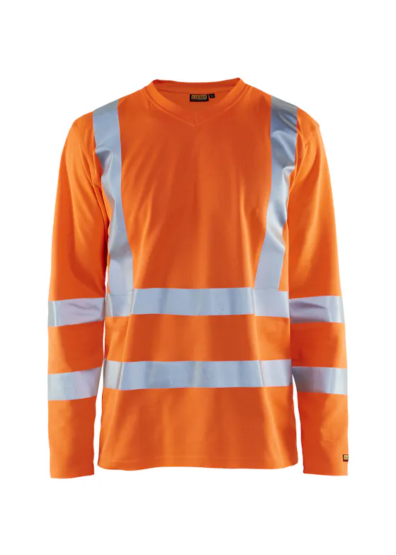 Blåkläder 3381 T-shirt High Vis lange mouw UPF 40+ UV