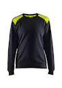Blåkläder 34081158 Sweatshirt Bi-Colour Regular Fit Dames miniatuur