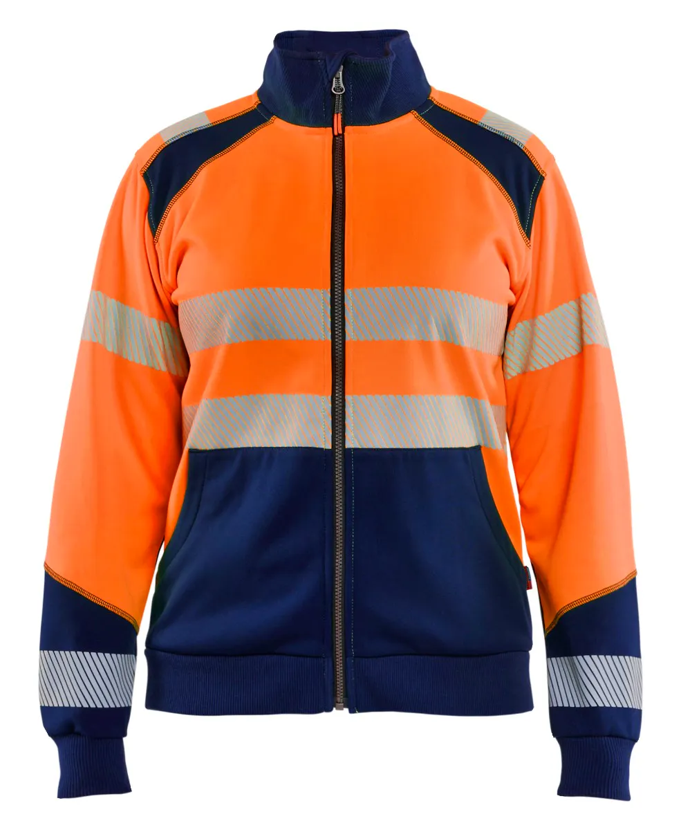 High Vis Oranje/Marineblauw