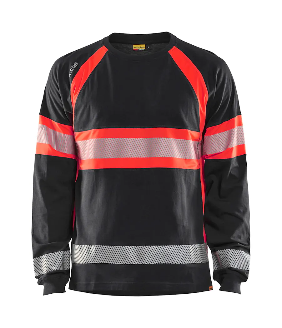 Zwart/High Vis Rood