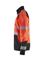 Blaklader 35562528 Sweatshirt Halve Rits High Vis Reflecterend miniatuur
