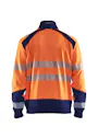 Blaklader 3558 Sweatshirt Rits High Vis Reflecterend miniatuur