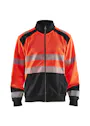 Blaklader 3558 Sweatshirt Rits High Vis Reflecterend miniatuur