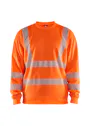 Blåkläder 35622538 Sweatshirt High Visibility Regular Fit miniatuur