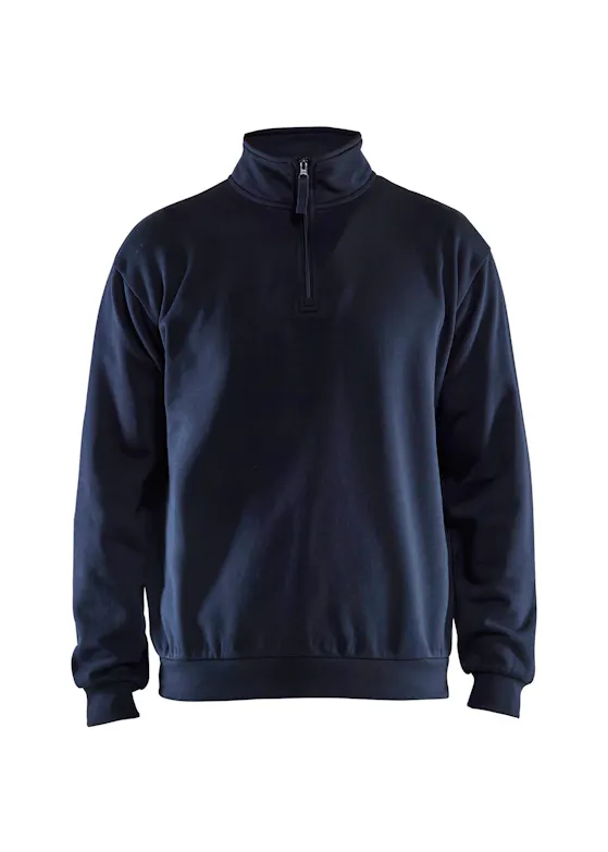 Blåkläder 35871169 Sweatshirt met Halve Rits Regular Fit