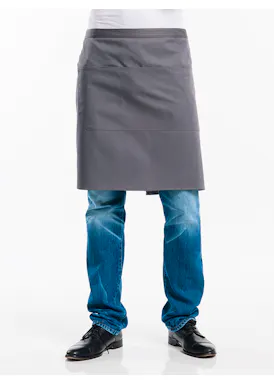 Chaud Devant Apron 3-pockets Grey