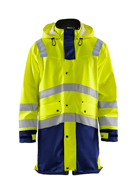 High Vis Geel/Marineblauw